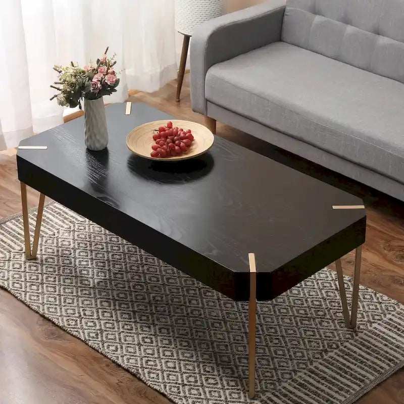 Carson Carrington Tammsberg Wood and Metal Coffee Table - 46.13  W