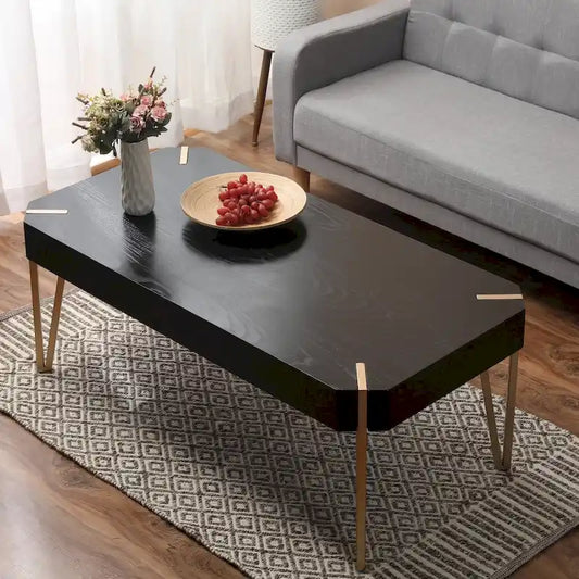 Carson Carrington Tammsberg Wood and Metal Coffee Table - 46.13  W