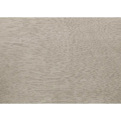 Table de salle à manger rectangulaire avec plateau en MDF plaqué bois – Gris antique / HK Wengé, 6 personnes