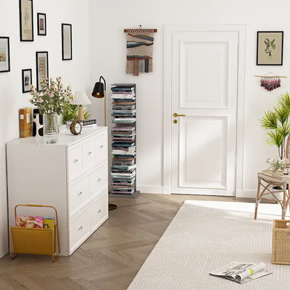 Meuble-lit escamotable Murphy avec 2 tiroirs – Blanc, se convertit en lit double, 2 tailles