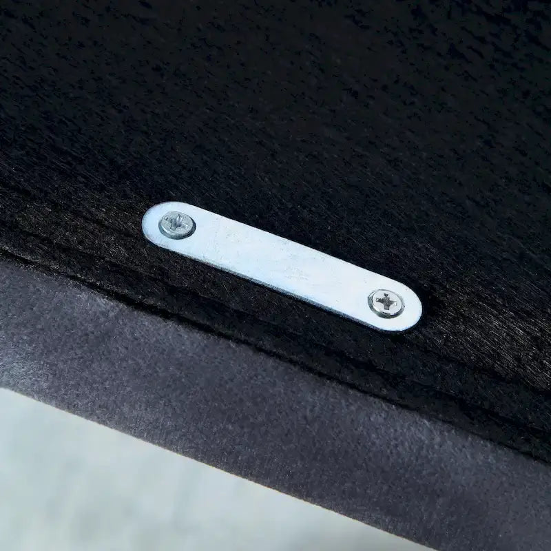 Lit plateforme tapissé gris avec tête de lit bibliothèque et port USB – Double / Grand / Très grand