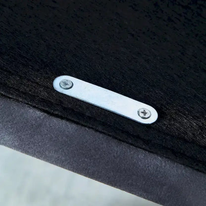 Lit plateforme tapissé gris avec tête de lit bibliothèque et port USB – Double / Grand / Très grand